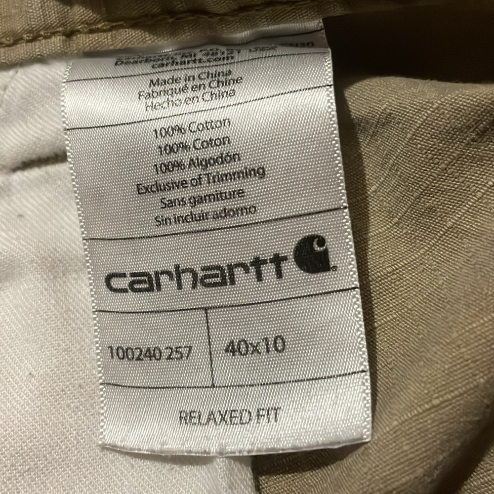 Men’s Carhartt relaxed fit shorts. Excellent used condition. Sz 40 - Picture 11 of 12